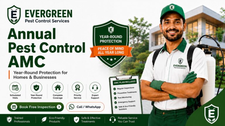 Home Annual pest control AMC for housing societies