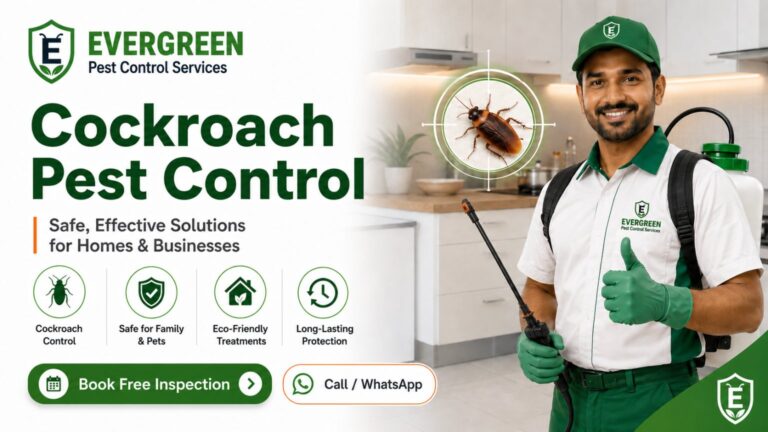 Home Cockroach pest control service in Kalyan