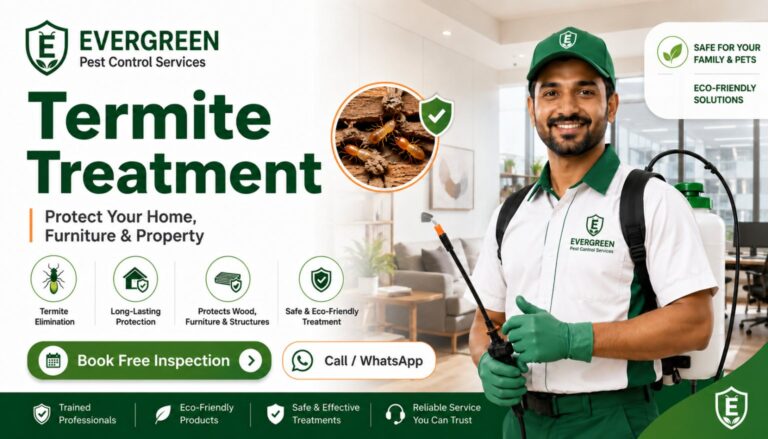 Home Termite treatment service in Kalyan